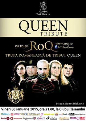 Concert Tribute Queen cu RoQ in Bucuresti
